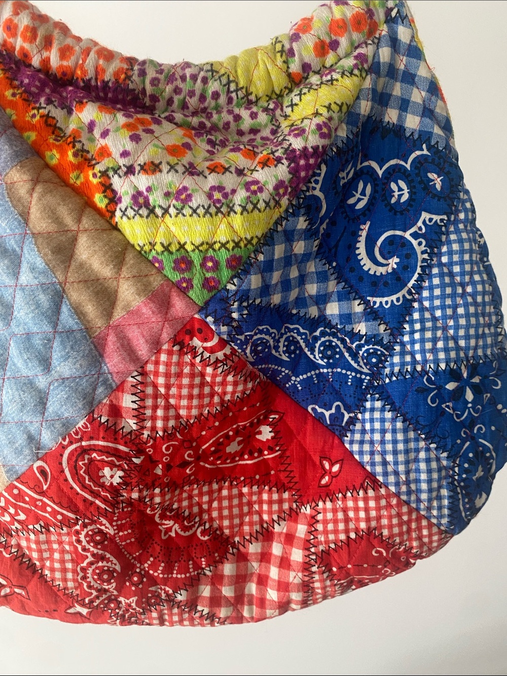 Handmade Patchwork Bag - Picture 4 of 10
